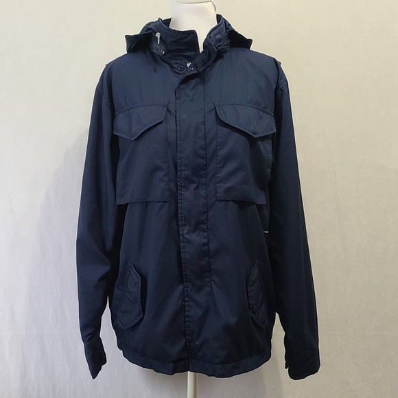Stussy Lightweight Jacket Men's Size Medium Navy Blue